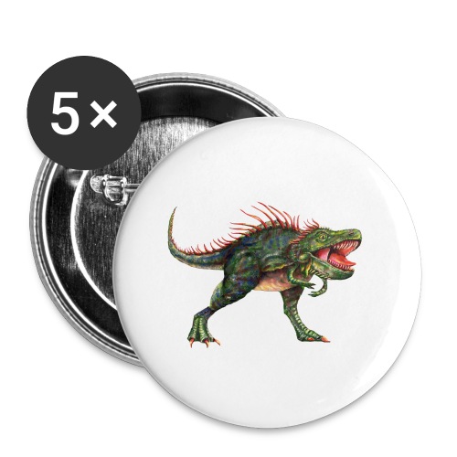 Dinosaur - Buttons large 2.2'' (5-pack)