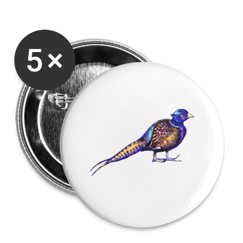 Pheasant - Buttons large 2.2'' (5-pack)