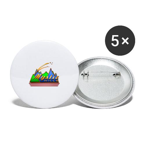 Mystic Hills - Buttons large 2.2'' (5-pack)