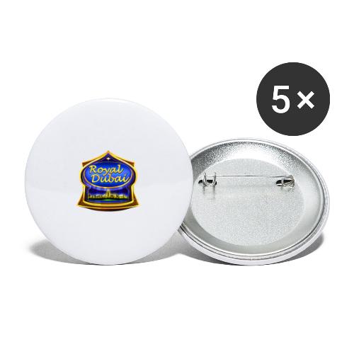 Royal Dubai - Buttons large 2.2'' (5-pack)