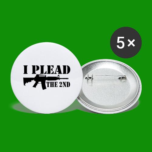 Plead the 2nd - Buttons large 2.2'' (5-pack)