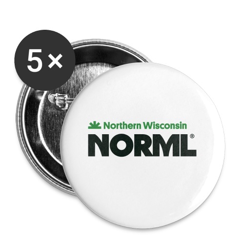 Northern Wisconsin NORML - Buttons large 2.2'' (5-pack)