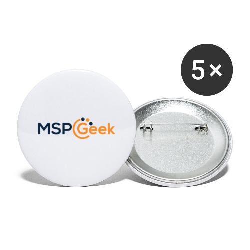 MSPGeekFull - Buttons large 2.2'' (5-pack)