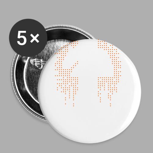 Dots_Right - Buttons large 2.2'' (5-pack)