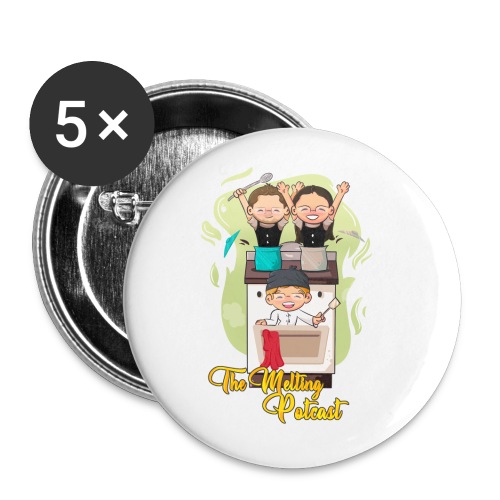 Logo 2 - Buttons large 2.2'' (5-pack)