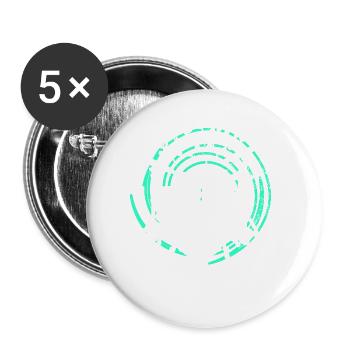 Drummer Drums Drumsticks Musician Outfit - Buttons large 2.2'' (5-pack) - white