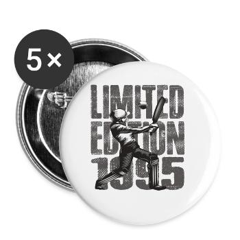 Limited Edition 1995 Limited Edition Cricket - Buttons large 2.2'' (5-pack) - white