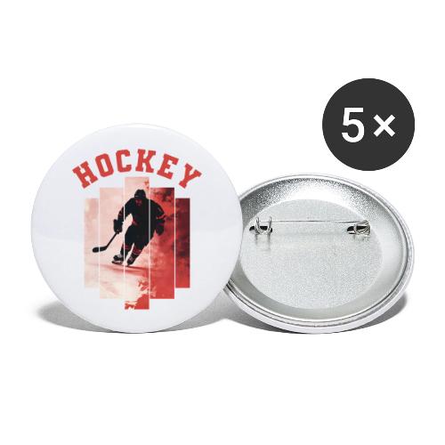 Hockey Spirit - Buttons large 2.2'' (5-pack)