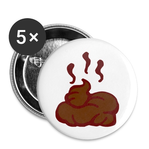 Crap - Buttons large 2.2'' (5-pack)