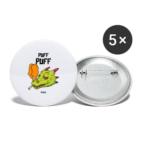 Puff Puff Pass. - Buttons large 2.2'' (5-pack)