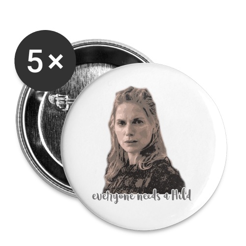 everyone needs a Hild - Buttons large 2.2'' (5-pack)