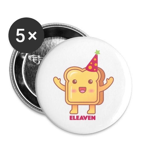 Eleaven - Buttons large 2.2'' (5-pack)