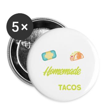 Soap Making Gift Homemade Soap Maker - Buttons large 2.2'' (5-pack) - white