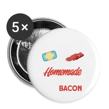 Soap Making Gift Homemade Soap Maker - Buttons large 2.2'' (5-pack) - white