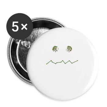 Assets Over Liabilities Cool Accounting CPA Pun - Buttons large 2.2'' (5-pack) - white