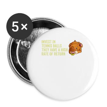 Funny Accountant Financial Advisor Finance Teacher - Buttons large 2.2'' (5-pack) - white
