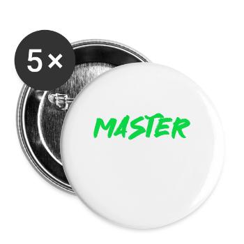 Bonsai Tree Owner Gift Bonsai Tree Gardening - Buttons large 2.2'' (5-pack) - white