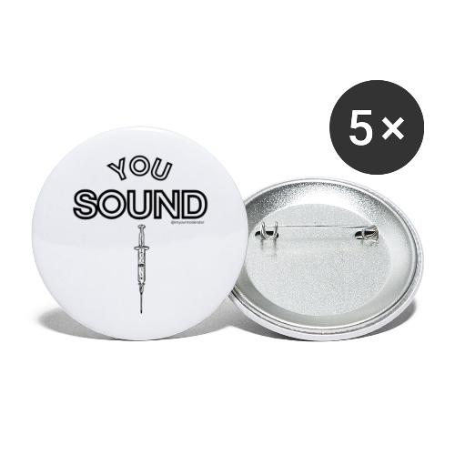 You Sound Shot Accessories - Buttons large 2.2'' (5-pack)
