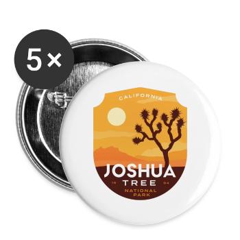 Joshua Tree California 1994 - Buttons large 2.2'' (5-pack) - white