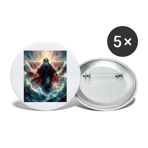 Moses and the great Exodus - Buttons large 2.2'' (5-pack)