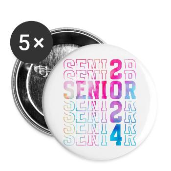 Cranking Hog Funny Saying - Buttons large 2.2'' (5-pack) - white