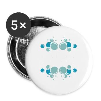 Soap Making Soap Maker - Buttons large 2.2'' (5-pack) - white