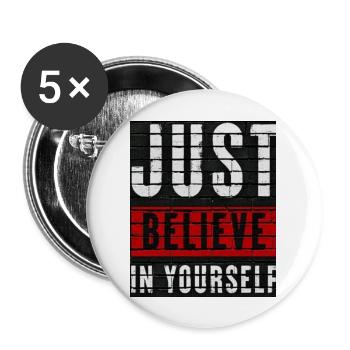 "Mistakes are proof ready it's is the best Design - Buttons large 2.2'' (5-pack) - white