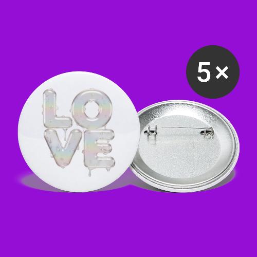 Love - Buttons large 2.2'' (5-pack)