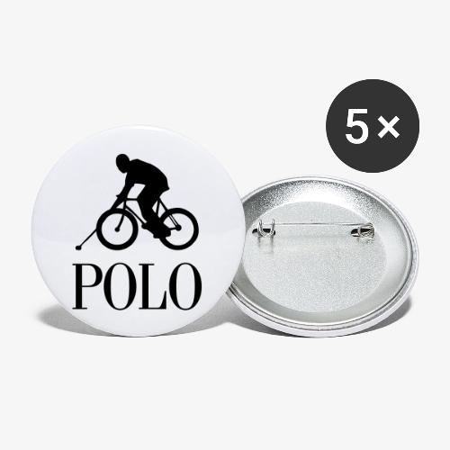 bike polo - Buttons large 2.2'' (5-pack)
