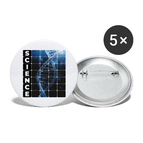 Frozen Code of Science - Buttons large 2.2'' (5-pack)