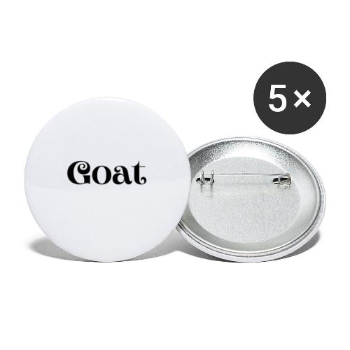 Goat - Buttons large 2.2'' (5-pack)