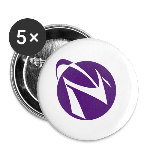 Spacemacs-fo-lavender - Buttons large 2.2'' (5-pack)