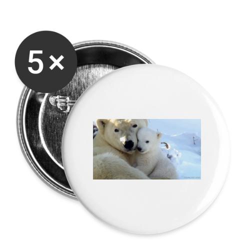polarbearhug - Buttons large 2.2'' (5-pack)