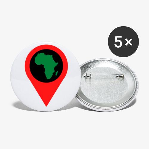 Location Africa - Buttons large 2.2'' (5-pack)