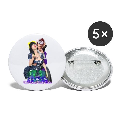 Ghastly Wicked Tales: Vampire Queen's Bite - Buttons large 2.2'' (5-pack)