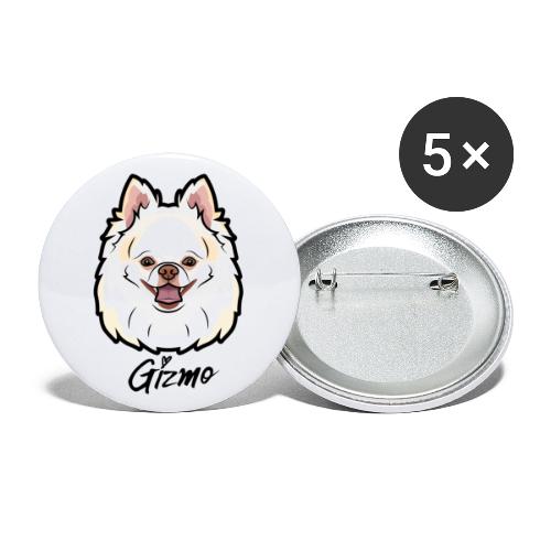 Gizmo - Buttons large 2.2'' (5-pack)