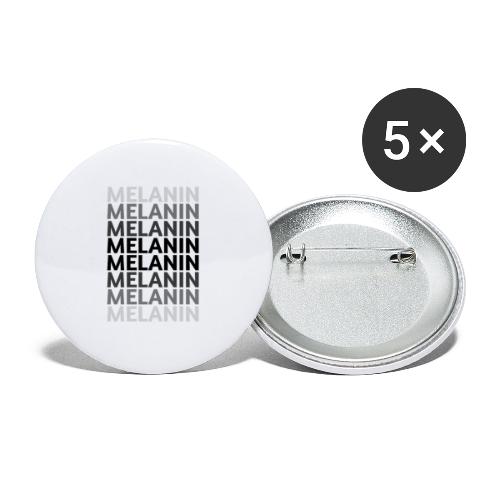 Shades of Melanin - Buttons large 2.2'' (5-pack)