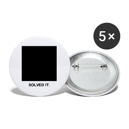 SOLVED IT (Accessories) - Buttons large 2.2'' (5-pack)