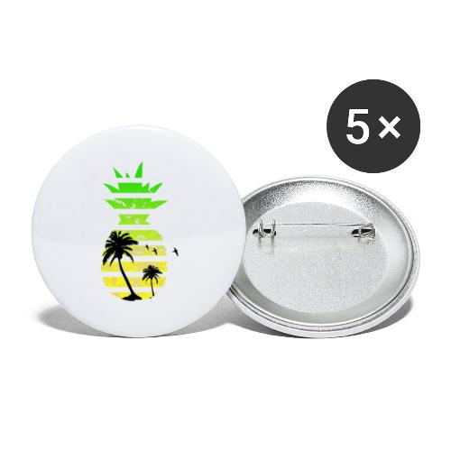 Pineapple Feels - Buttons large 2.2'' (5-pack)
