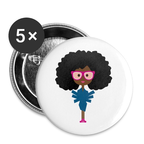 Playful and Fun Loving Gal - Buttons large 2.2'' (5-pack)