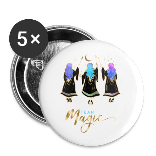 Team Magic - Buttons large 2.2'' (5-pack)
