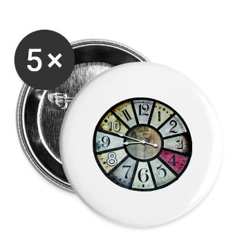 wall clock.clock - Buttons large 2.2'' (5-pack) - white