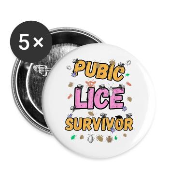 Offensive Embarrassing Inappropriate s - Buttons large 2.2'' (5-pack) - white