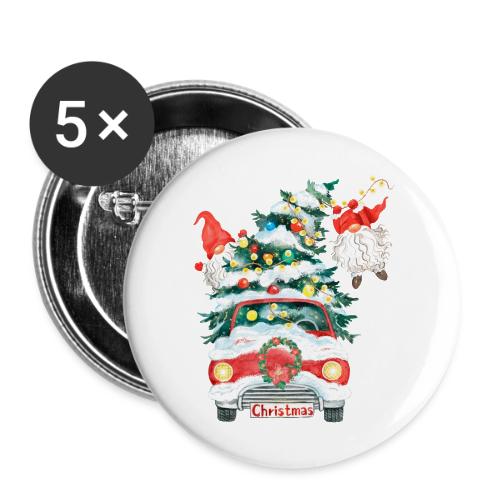 Christmas - Buttons large 2.2'' (5-pack)
