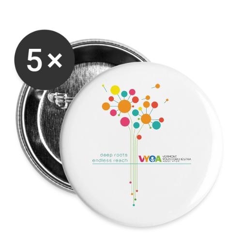 flower tag - Buttons large 2.2'' (5-pack)
