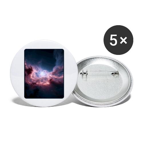 Radiant Cosmic Nebula Artwork - Buttons large 2.2'' (5-pack)