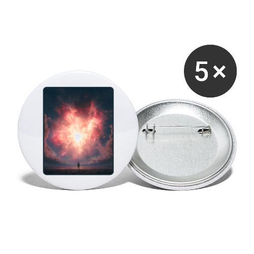 Supernova Sky Sci-Fi Artwork - Buttons large 2.2'' (5-pack)