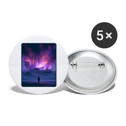 Cosmic Supernova Night Design - Buttons large 2.2'' (5-pack)