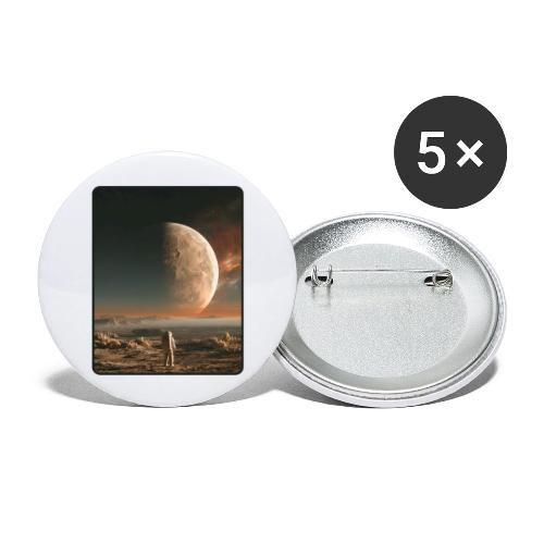 Astronaut on an Alien Moon - Buttons large 2.2'' (5-pack)