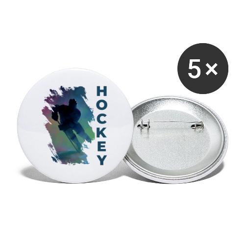 Hockey Pulse - Buttons large 2.2'' (5-pack)